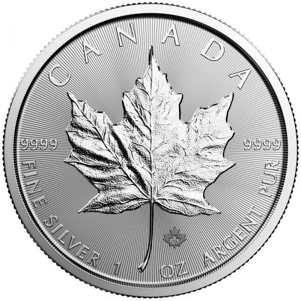 1 oz Canadian Silver Maple Leaf Coin